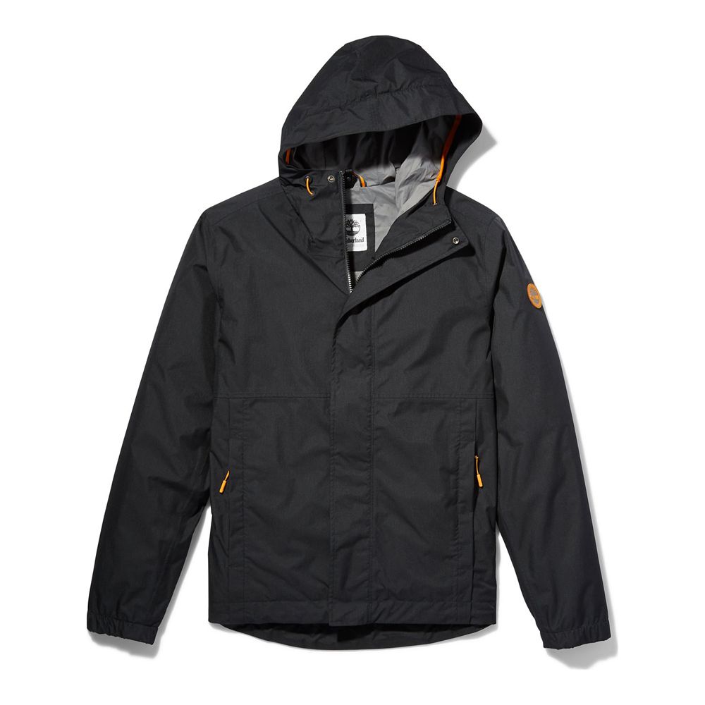 Timberland Μπουφαν Ανδρικα Μαυρα - Outdoor Heritage Waterproof Windbreaker - Greece 1568493-IM